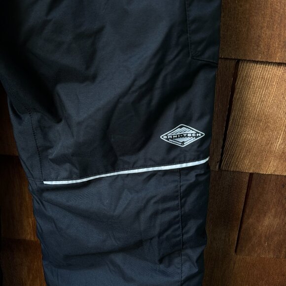 Like New Columbia Bold Black Omni-Heat Insulated Snow Pants in Youth Large - Picture 9 of 14